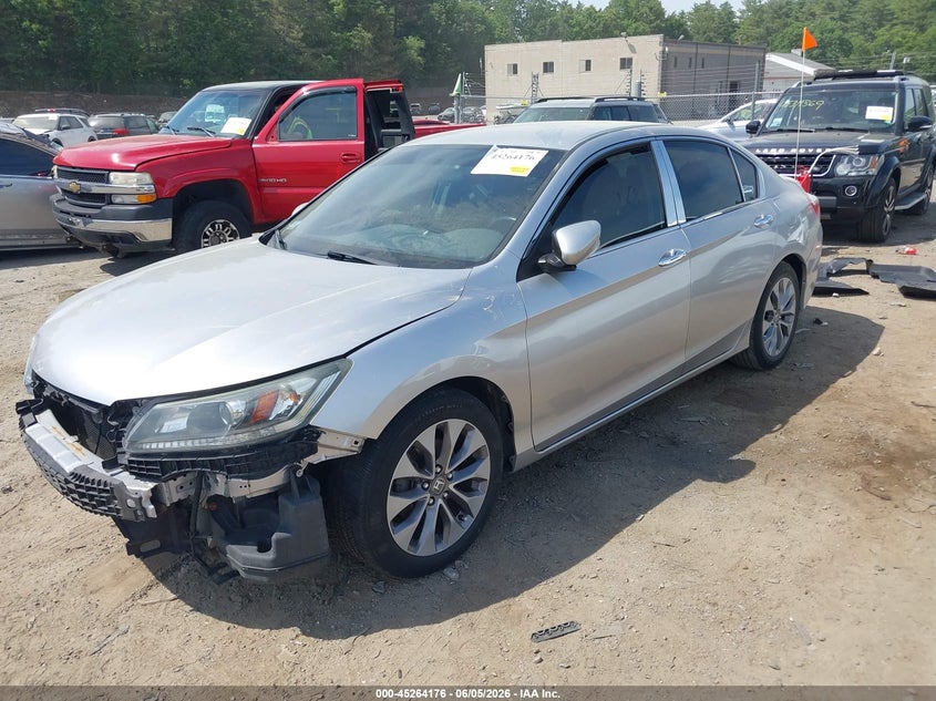 Vin: 1hgcr2f57fa158406, lot: 45761996, honda accord sport 20152