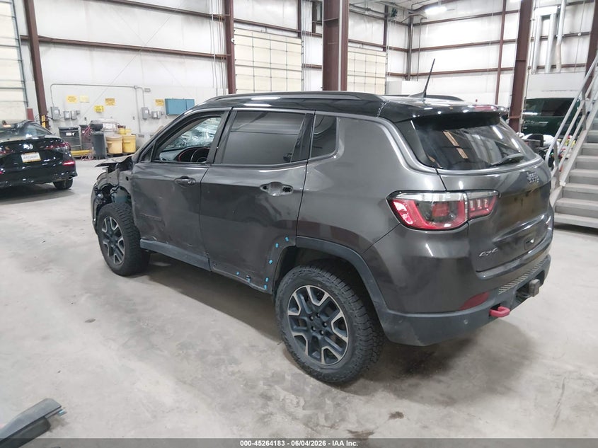 Vin: 3c4njddb3kt807558, lot: 45762003, jeep compass trailhawk 4x4 20193