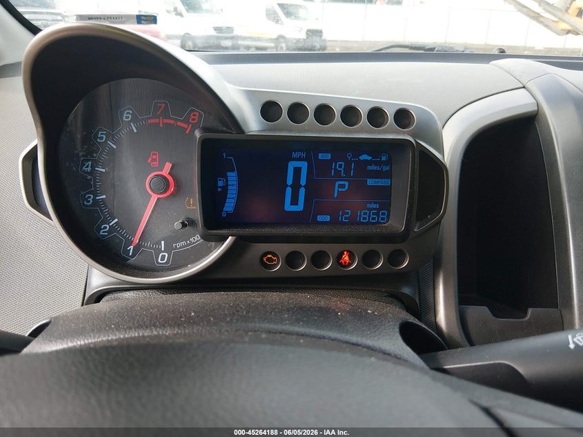 2012 Chevrolet Sonic 2Lt VIN: 1G1JC5SH5C4155418 Lot: 45264188