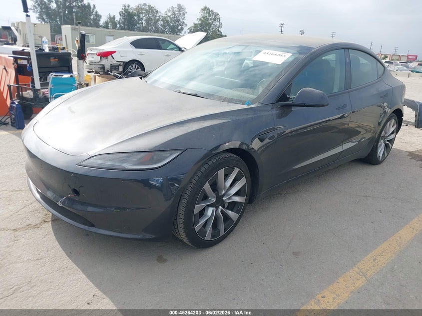 Vin: 5yj3e1ea6rf742469, lot: 45762023, tesla model 3 long range dual motor all-wheel drive/rear-wheel drive 20242
