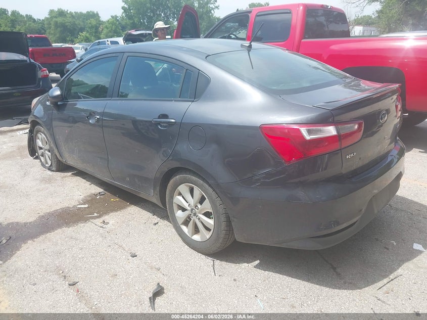 Vin: knadn4a38g6583439, lot: 45762024, kia rio ex 20163
