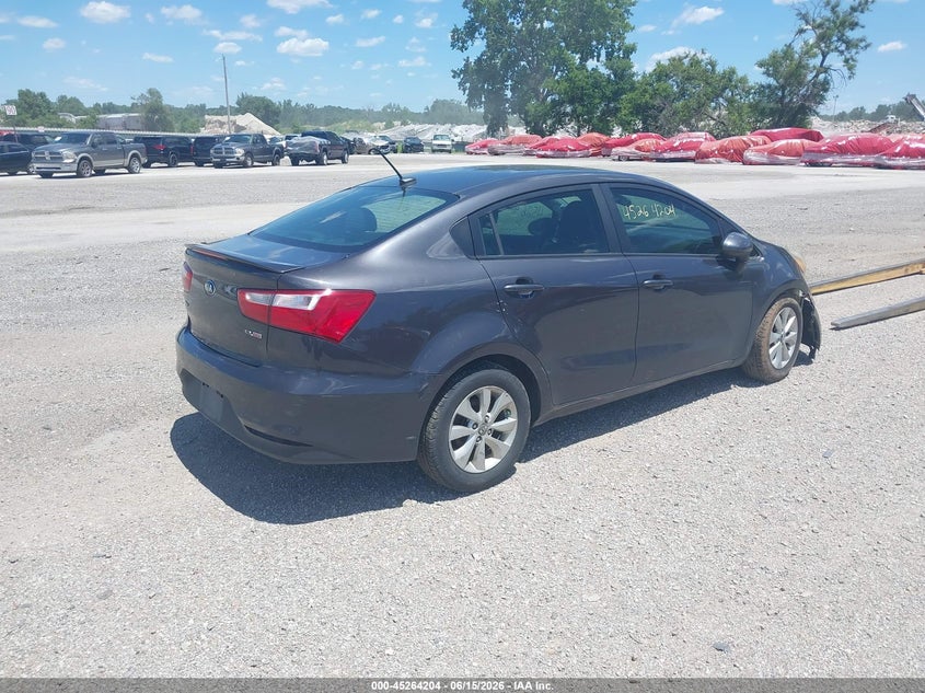 Vin: knadn4a38g6583439, lot: 45762024, kia rio ex 20164