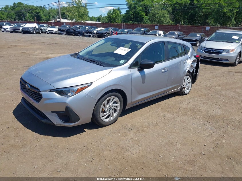 Vin: jf1guabc9r8387569, lot: 45762035, subaru impreza base 5-door 20242