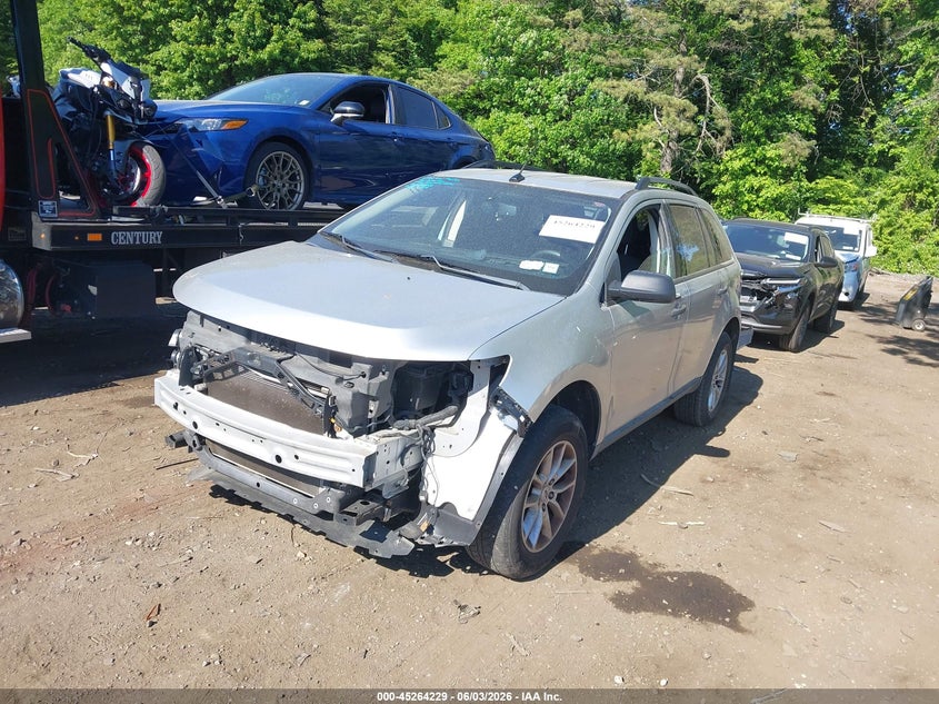 Vin: 2fmdk3gc3dbe29890, lot: 45762048, ford edge se 20132