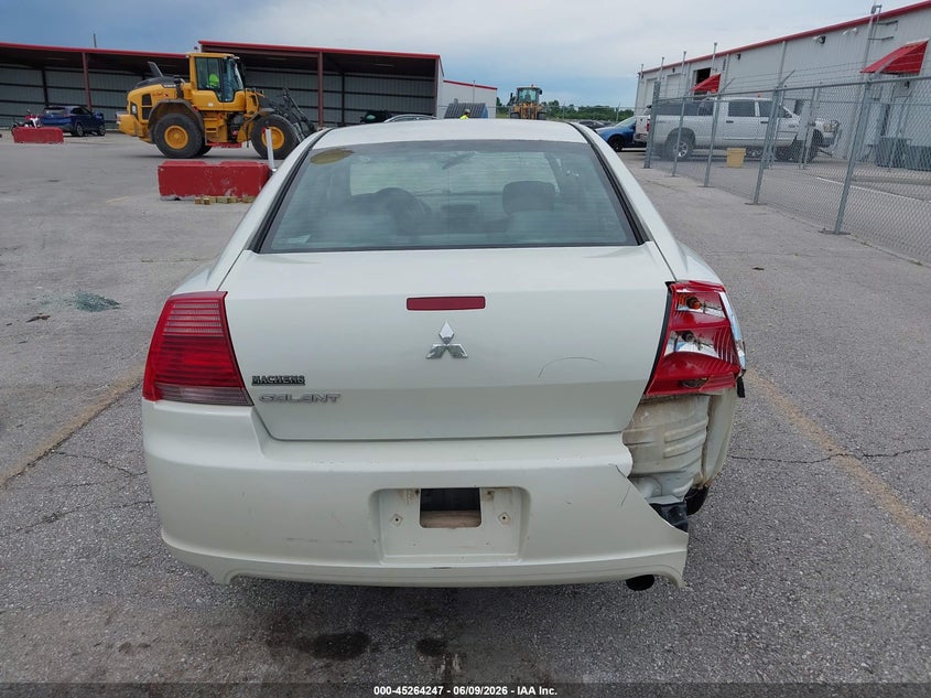 2007 Mitsubishi Galant De VIN: 4A3AB26FX7E034074 Lot: 45264247