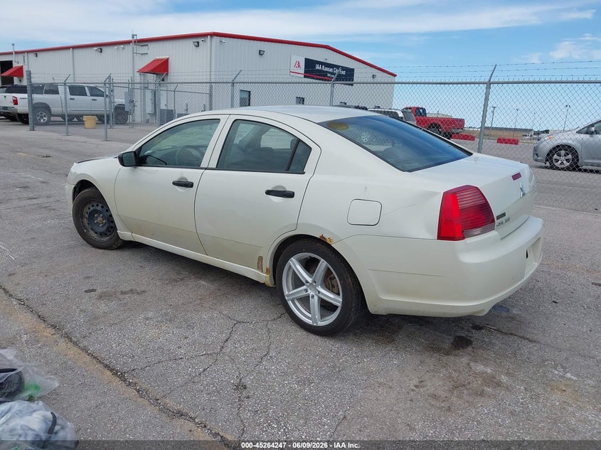 2007 MITSUBISHI GALANT SEDAN 2.4L I-4 VVT, 160HP