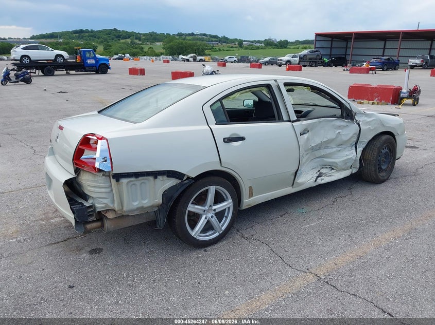2007 MITSUBISHI GALANT SEDAN 2.4L I-4 VVT, 160HP
