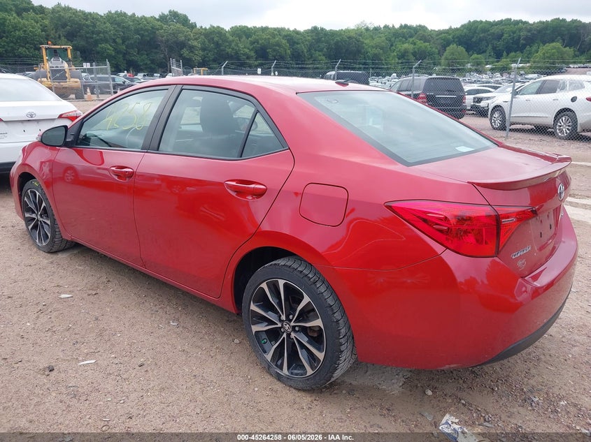 Vin: 2t1burhe7kc203655, lot: 45762078, toyota corolla se 20193