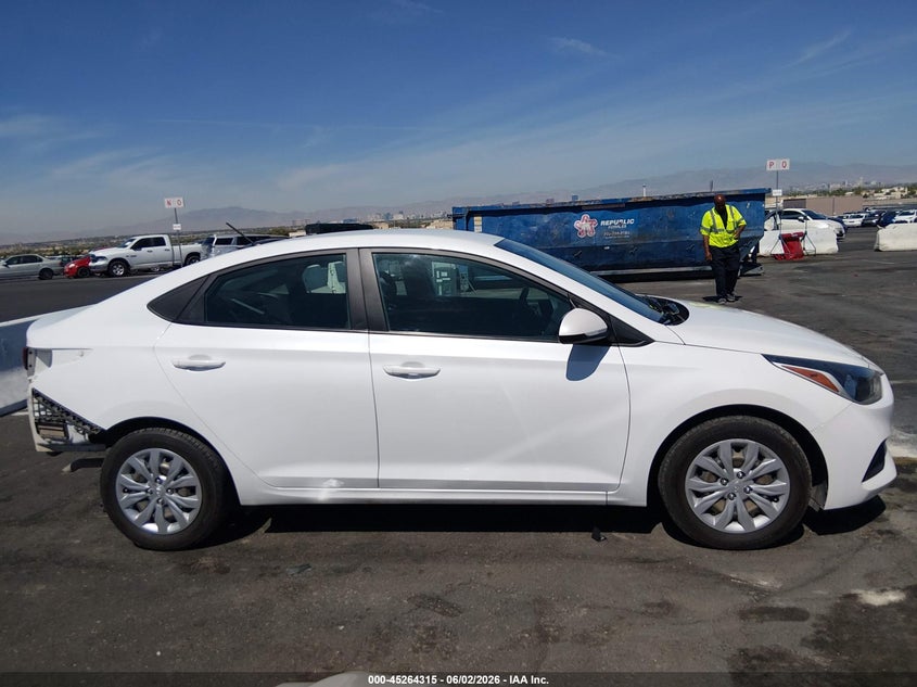 2022 Hyundai Accent Se VIN: 3KPC24A63NE178243 Lot: 45264315