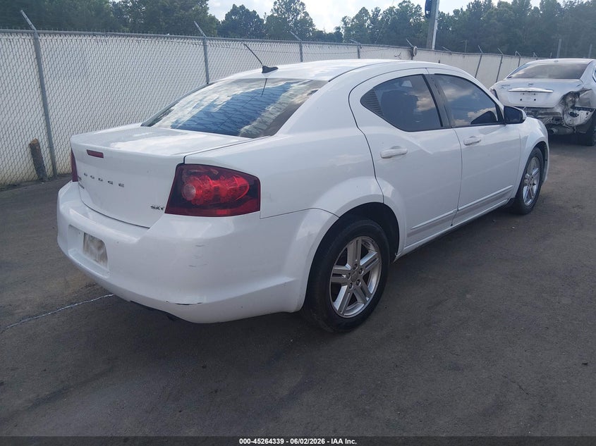 Vin: 1c3cdzcb0dn590944, lot: 45762159, dodge avenger sxt 20134
