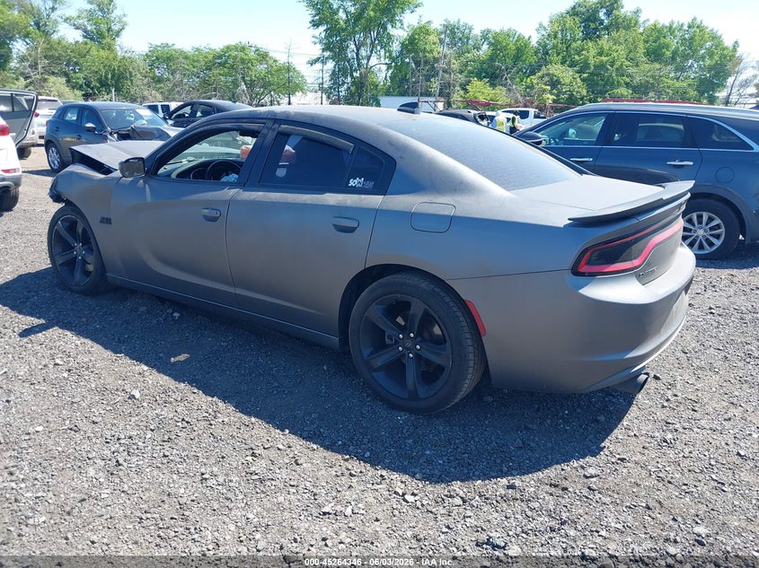 Vin: 2c3cdxct8gh203440, lot: 45762166, dodge charger r/t 20163