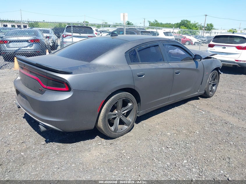 Vin: 2c3cdxct8gh203440, lot: 45762166, dodge charger r/t 20164