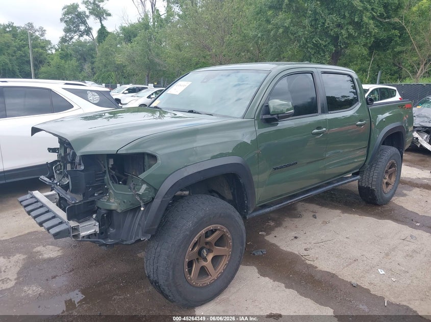 2022 TOYOTA TACOMA 3.5L V-6 DI, DOHC, V(VIN: 3TMCZ5AN5NM500752