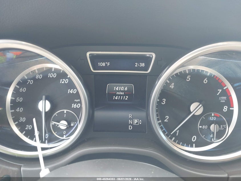 2015 Mercedes-Benz Ml 400 4Matic VIN: 4JGDA5GB3FA593001 Lot: 45264353