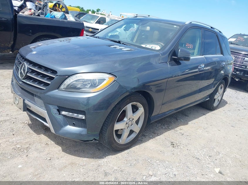 2015 MERCEDES-BENZ ML 400 auction photo 2
