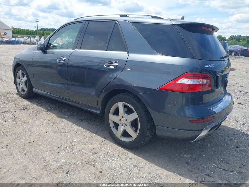 2015 MERCEDES-BENZ ML 400 auction photo 3