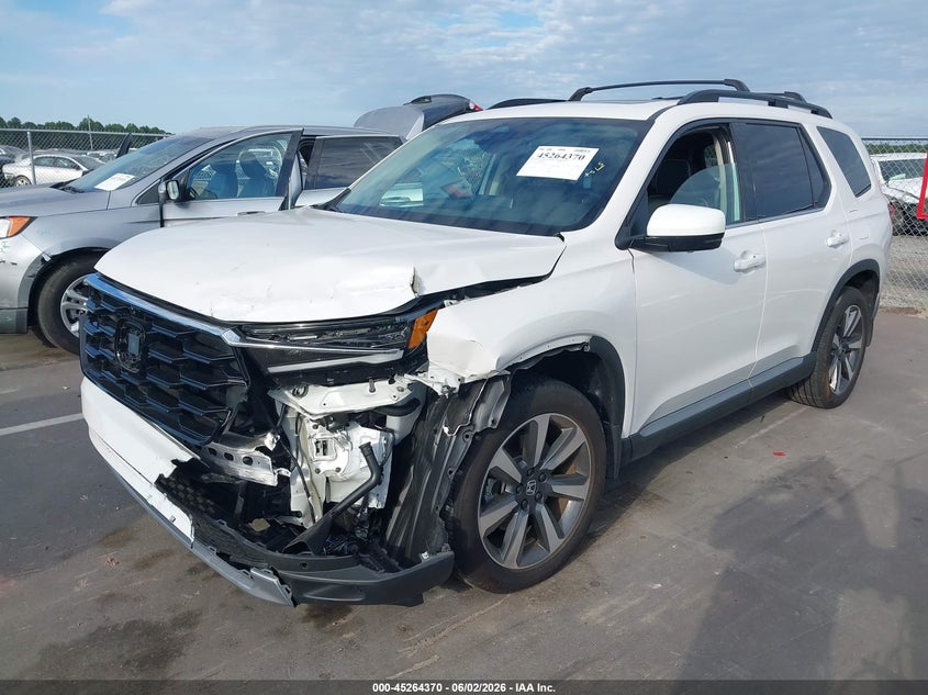 Vin: 5fnyg1h84sb132102, lot: 45762190, honda pilot elite 20252