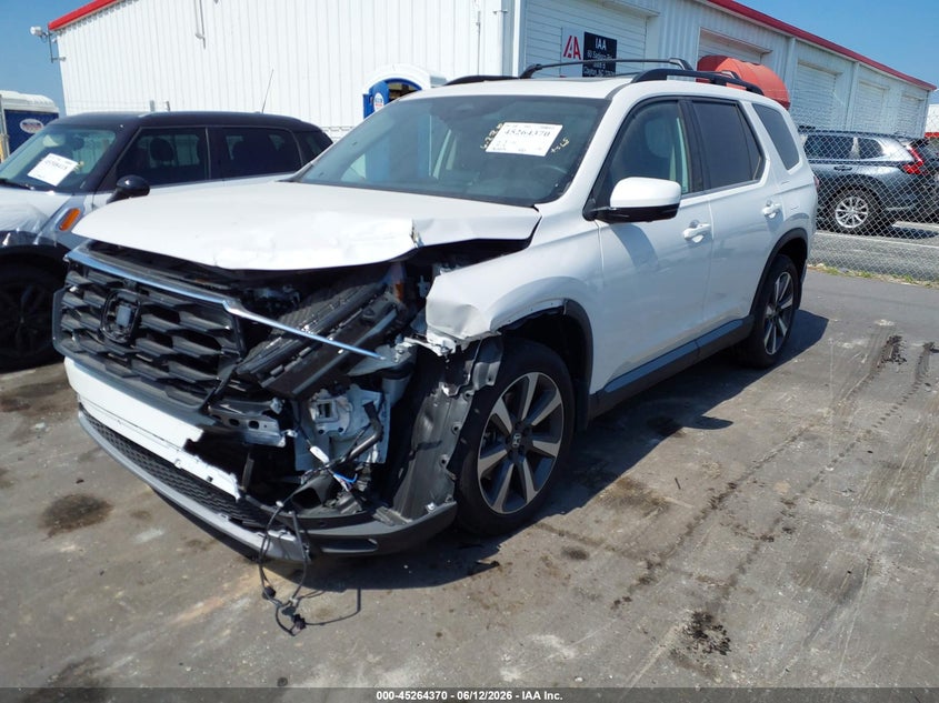 Vin: 5fnyg1h84sb132102, lot: 45762190, honda pilot elite 20252