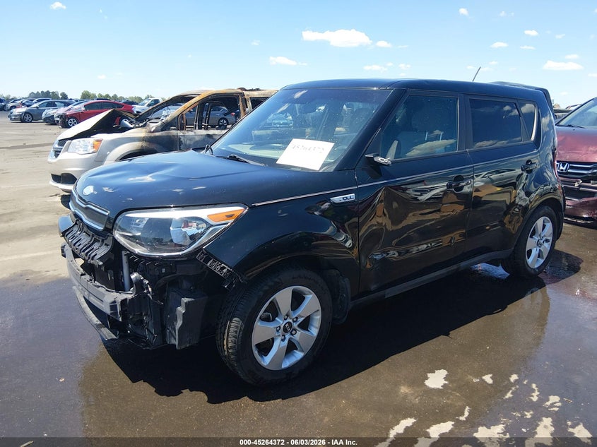 Vin: kndjn2a28k7002834, lot: 45762192, kia soul 20192