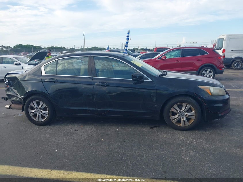 2012 Honda Accord 2.4 2.4 Se black Lot 111045264382 Vin 1HGCP2F63CA041481