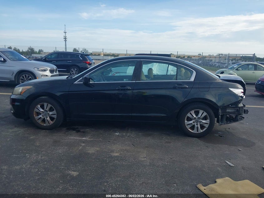 2012 Honda Accord 2.4 2.4 Se black Lot 111045264382 Vin 1HGCP2F63CA041481