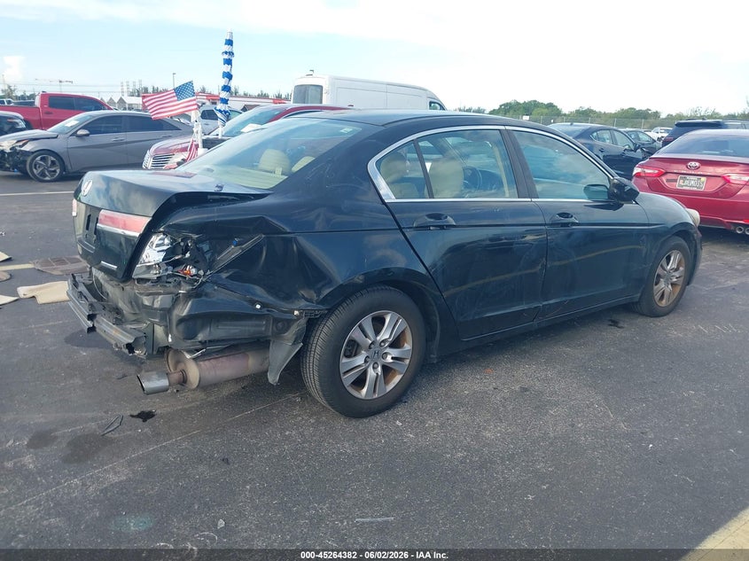 2012 Honda Accord 2.4 2.4 Se black Lot 111045264382 Vin 1HGCP2F63CA041481