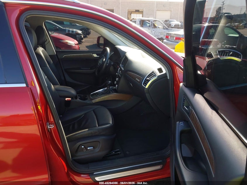 2014 AUDI Q5 SPORT UTILITY VEHICLE 2.0L I-4 DI, DOHC, VVT, TURBO, 220HP