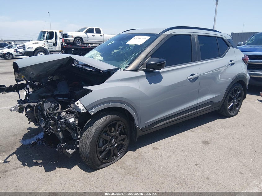 Vin: 3n1cp5dv0nl514407, lot: 45762217, nissan kicks sr xtronic cvt 20222
