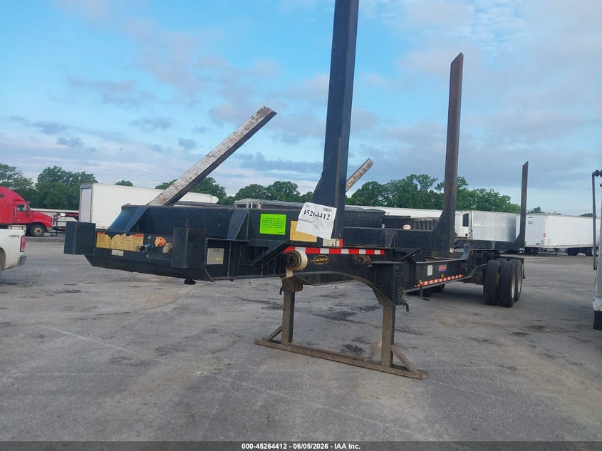 2020 PITTS LOGGING SEMI TRAILER auction photo 2