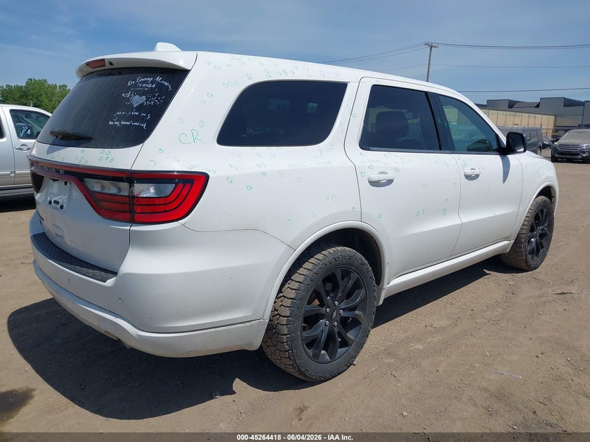 Vin: 1c4rdjag6lc220677, lot: 45762237, dodge durango sxt plus awd 20204