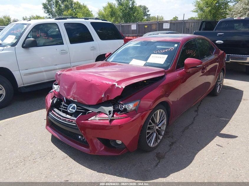Vin: jthcf1d20f5020711, lot: 45762253, lexus is 250 20152