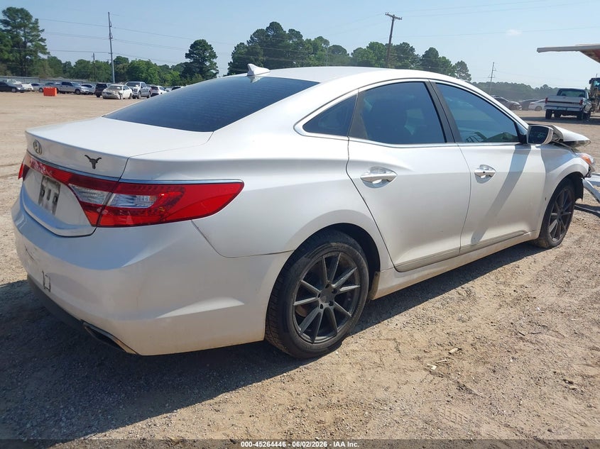 Vin: kmhfg4jg4ha583120, lot: 45762266, hyundai azera 20174