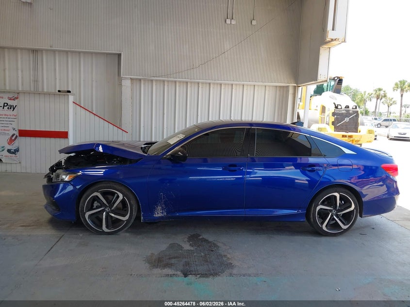 VIN 1HGCV1F45NA009262 2022 HONDA ACCORD SPORT SPECIAL EDITION