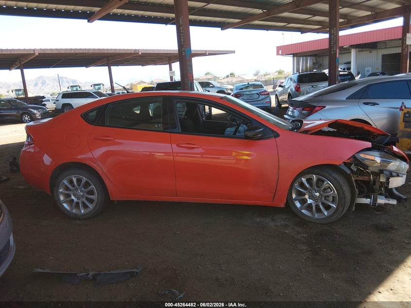 2016 Dodge Dart Sxt Sport Blacktop VIN: 1C3CDFFA6GD817307 Lot: 45264482