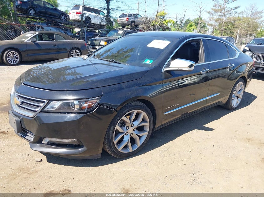 Vin: 1g1125s36ju142245, lot: 45762321, chevrolet impala 2lz 20182