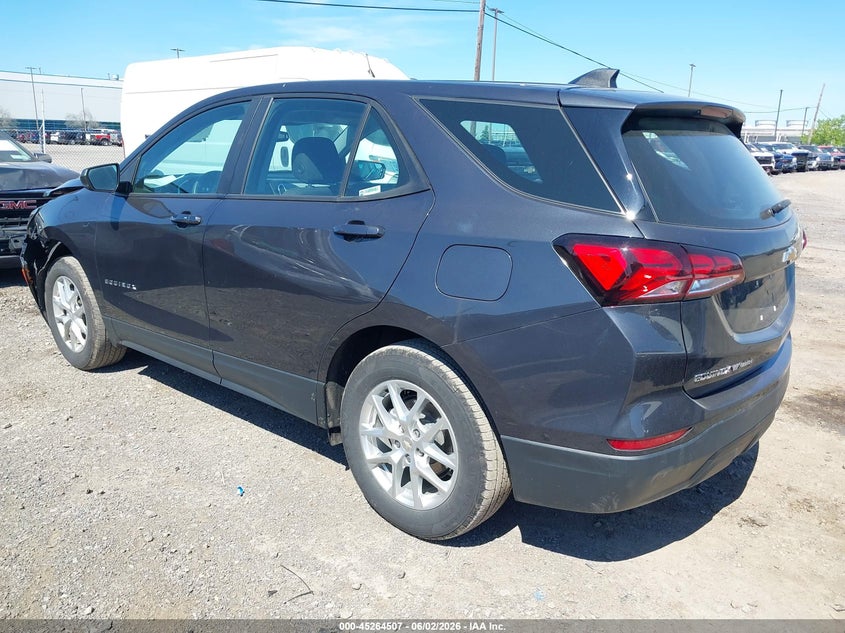 Vin: 3gnaxsev2ns176992, lot: 45762327, chevrolet equinox awd ls 20223