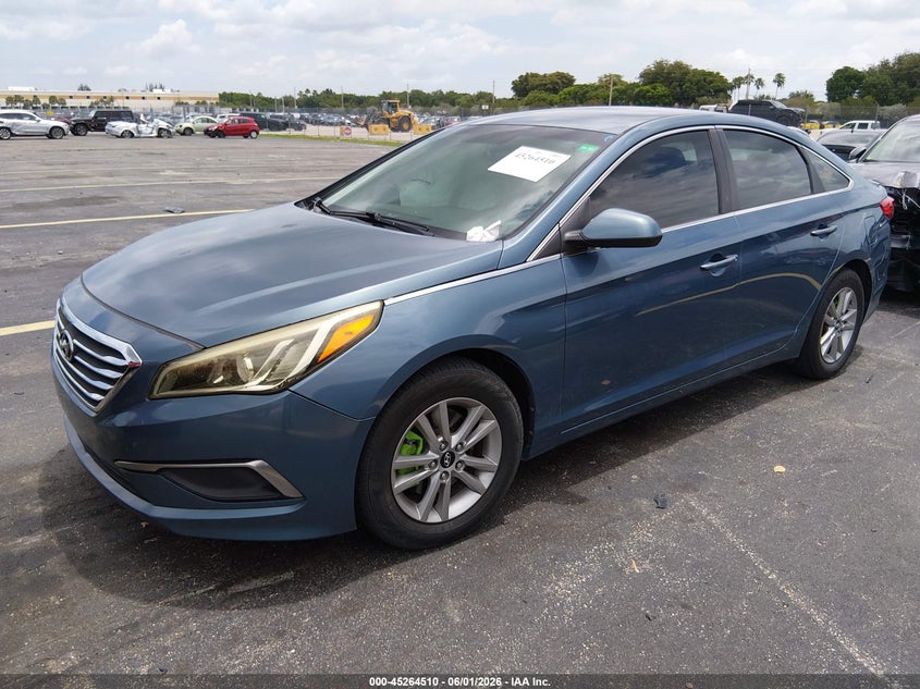 2017 Hyundai Sonata Se 5NPE24AF3HH467261 photo 1