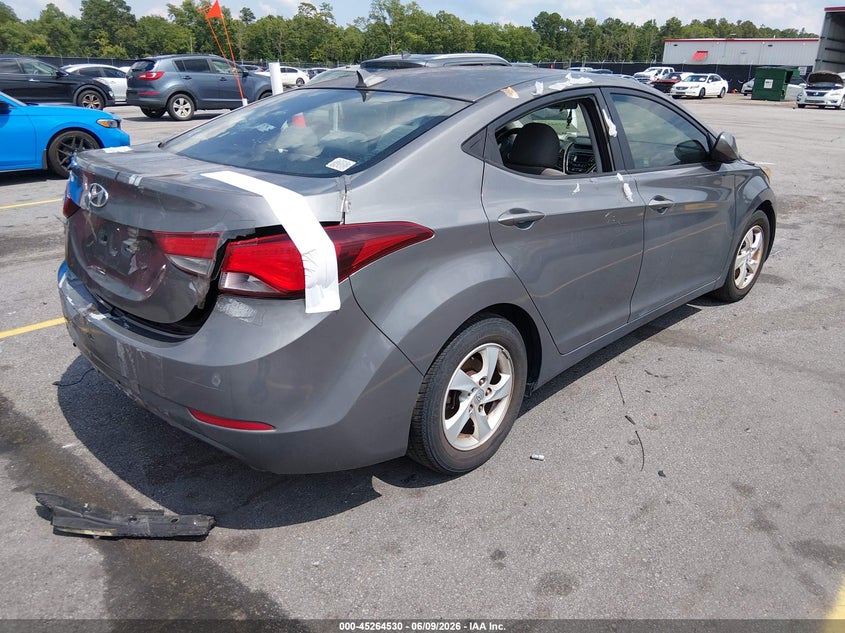 Vin: 5npdh4ae4eh517968, lot: 45762350, hyundai elantra se 20144