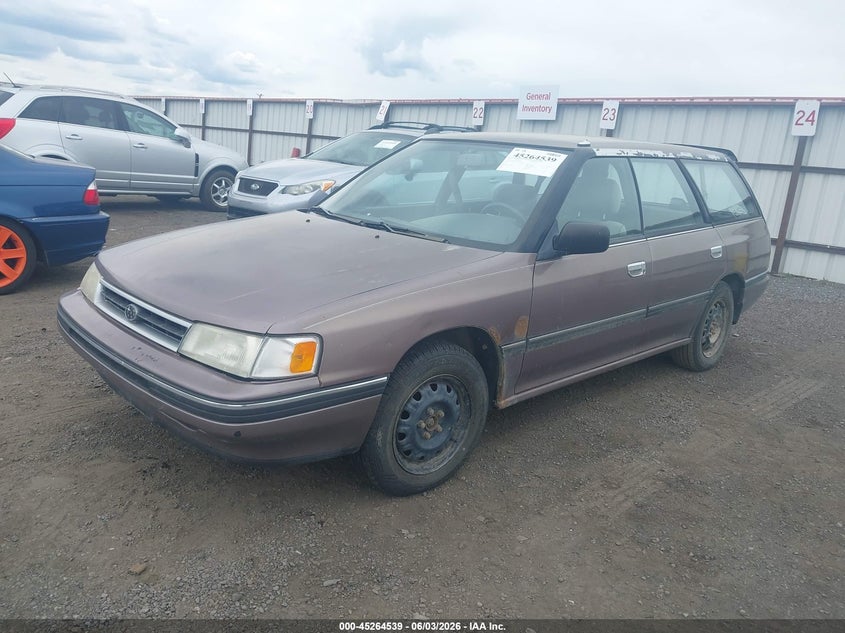 1991 Subaru Legacy L/Hx/Px/Rx VIN: 4S4BJ63C3M7925069 Lot: 45264539