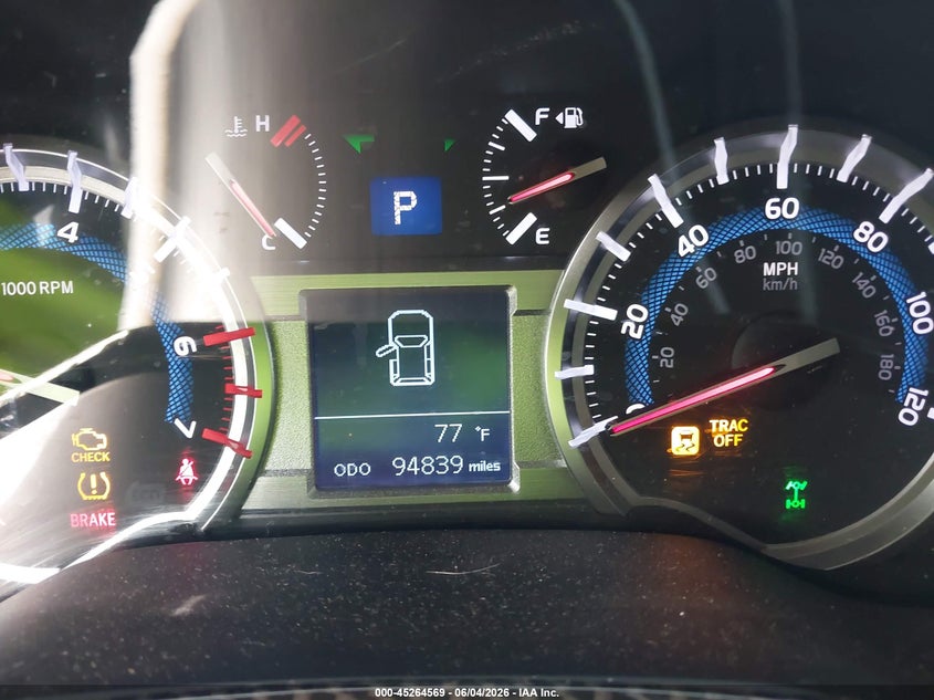 2019 Toyota 4Runner Sr5 Premium VIN: JTEBU5JR6K5634888 Lot: 45264569