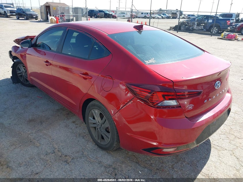 VIN KMHD84LF6KU749670 2019 HYUNDAI ELANTRA SEL