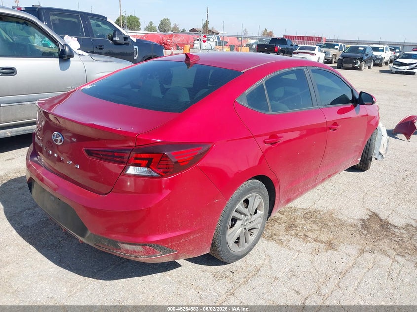 VIN KMHD84LF6KU749670 2019 HYUNDAI ELANTRA SEL
