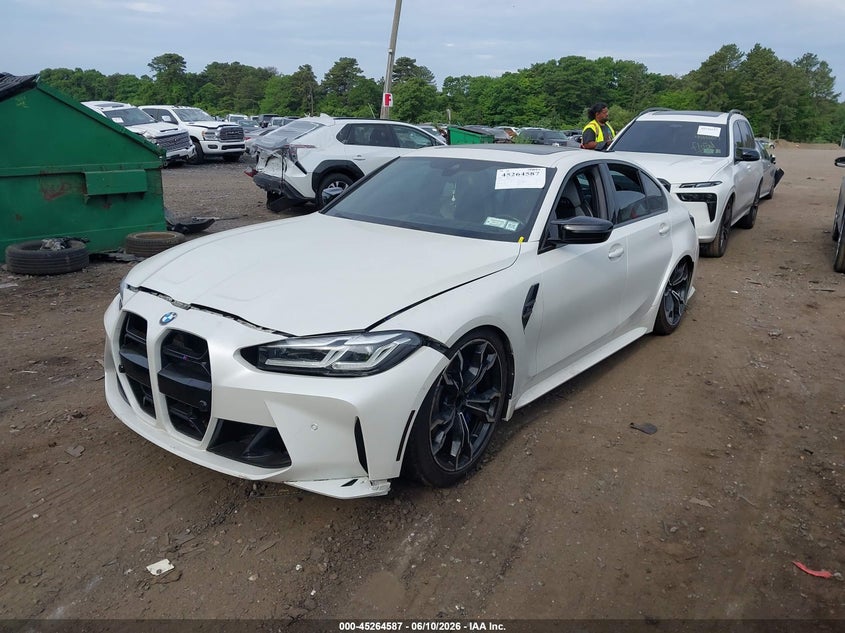 Vin: wbs33ay01pfn89946, lot: 45762407, bmw m3 competition 20232