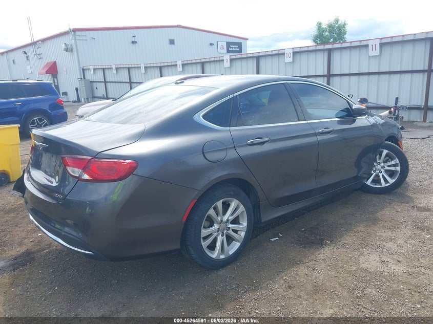 Vin: 1c3cccab2fn746908, lot: 45762410, chrysler 200 limited 20154