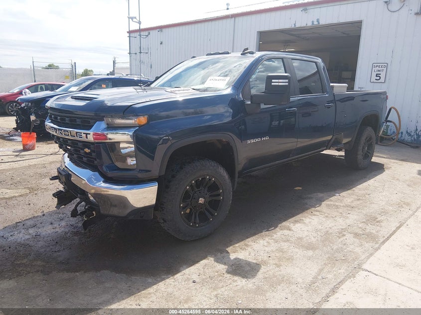 2022 Chevrolet Silverado 3500Hd 4Wd Long Bed Lt VIN: 1GC4YTEY7NF233923 Lot: 45264595