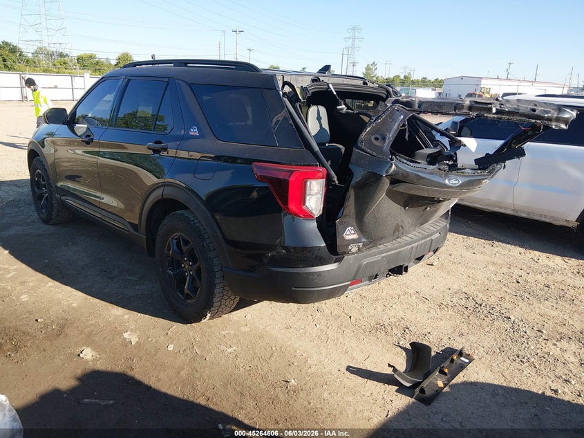 Vin: 1fmsk8jh1pga54877, lot: 45762426, ford explorer timberline 20233
