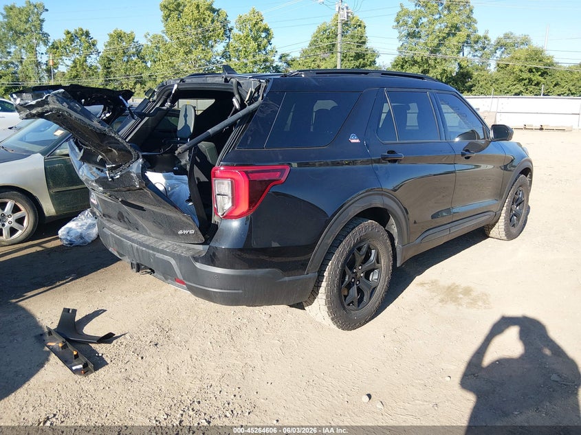 Vin: 1fmsk8jh1pga54877, lot: 45762426, ford explorer timberline 20234
