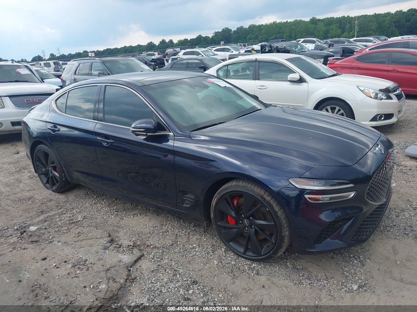 Vin: kmtg54te9pu117949, lot: 45762436, genesis g70 3.3t rwd 2023 img_1