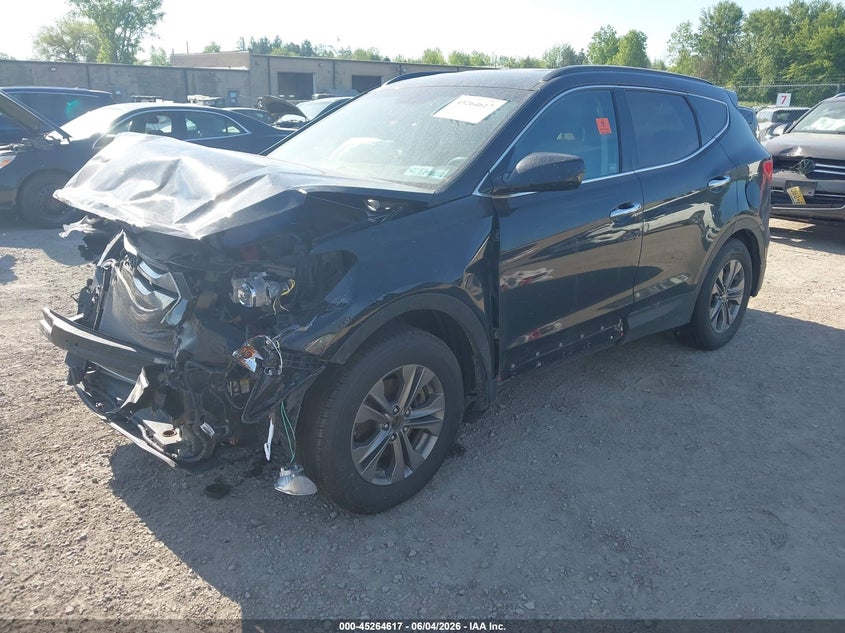 Vin: 5xyzudlb8fg244580, lot: 45762437, hyundai santa fe sport 2.4l 20152