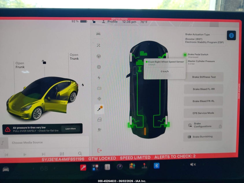 2021 Tesla Model 3 Standard Range Plus Rear-Wheel Drive VIN: 5YJ3E1EA4MF851196 Lot: 45264633